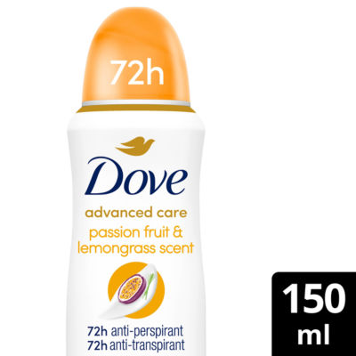 Dove Advanced Care Go Fresh Passion Fruit & Lemongrass Scent Anti-Perspirant Aerosol 150Ml