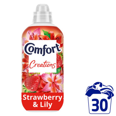 Comfort Perfume Creations Fabric Conditioner Strawberry & Lily 900 ml