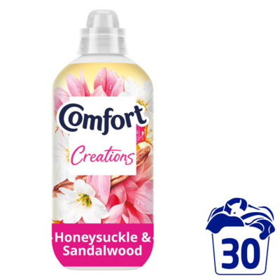 Comfort Creations Honeysuckle and Sandalwood Fabric Conditioner 30 Washes 900ml Assorted Packs