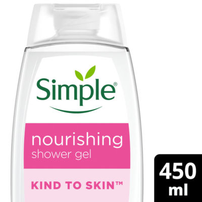 Simple Nourishing Kind To Skin Shower Cream Body Wash 450ml