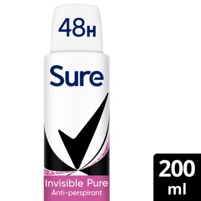 Sure Women Invisible Pure 48h Antiperspirant Deodorant 200ml