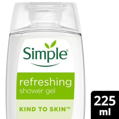 Simple Kind To Skin Shower Gel Refreshing 225 Ml