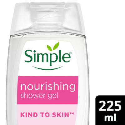 Simple Nourishing Shower Gel Body Wash 225ml