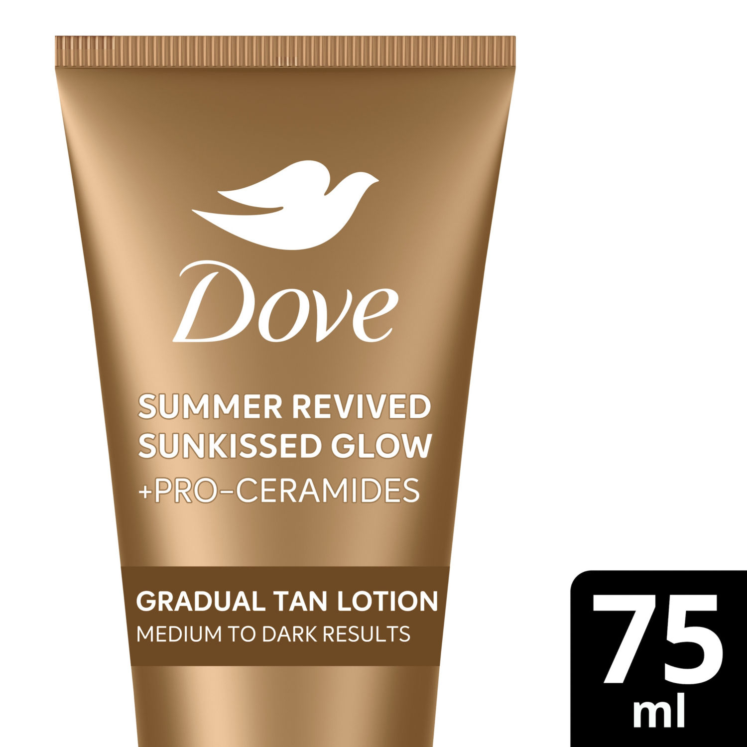 Dove Summer Revived Self-Tanning Lotion Medium to Dark 75 ml