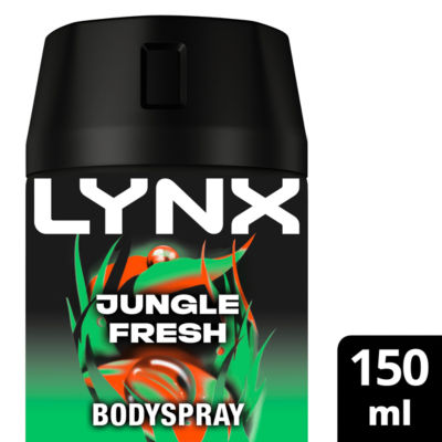 Lynx Aerosol Body Spray Jungle Fresh 150 ml