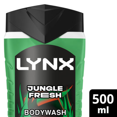 Lynx Jungle Fresh 3 In 1 Shower Gel 500Ml