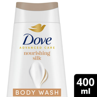 Dove Advanced Care Nourishing Silk Body Wash 400 Ml