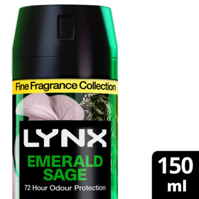 Lynx Fine Fragrance Collection Premium Body Spray Emerald Sage 150 ml