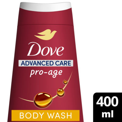 Dove Pro-Age 24hr Advanced Care Body Wash Shower Gel 400ml