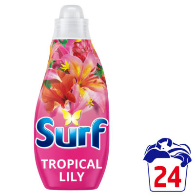 Surf Tropical Lily Liquid Laundry Detergent 24 Washes 648ml
