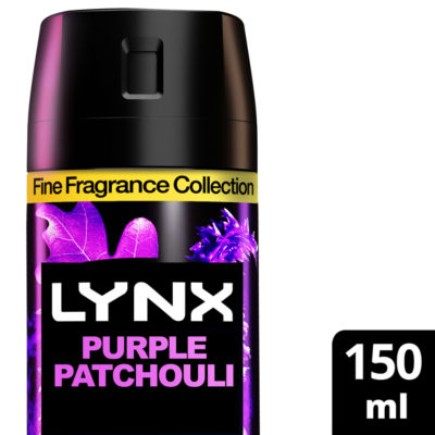 Lynx Fine Fragrance Collection Purple Patchouli Premium Body Spray 150 ml