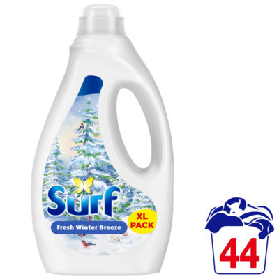 Surf Laundry Washing Liquid Detergent Fresh Winter Breeze Limited Edition* 44 washes