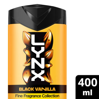 Lynx Fine Fragrance Black Vanilla Body Wash 400 Ml