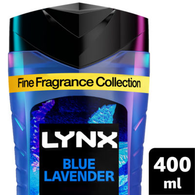 Lynx Fine Fragrance Blue Lavender Body Wash 400ml