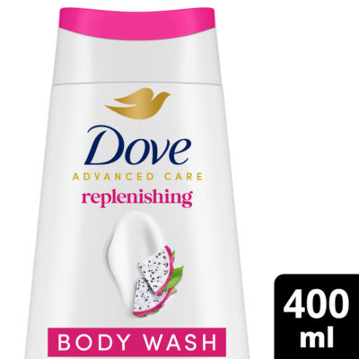 Dove Advanced Care Replenishing Body Wash 24H Renewing Micromoisture, 3X400ml - Image 4