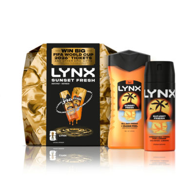 Lynx Sunset Fresh Bodyspray & Body Wash Gift Set