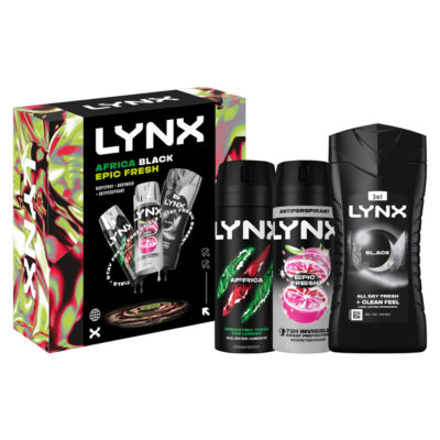 Lynx Gift Set All Stars Trio 3 piece