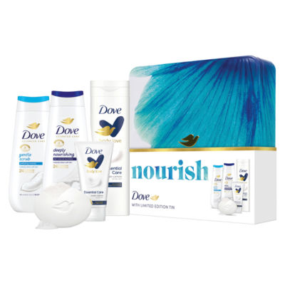 Dove Nourish Tin Collection Gift Set 5 piece - ASDA Groceries