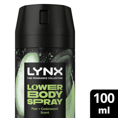 Lynx Lower Body Spray Pear & Cedarwood 100ml