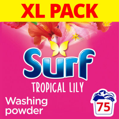Surf Tropical Lily Washing Powder 75 Washes 3.75 Kg