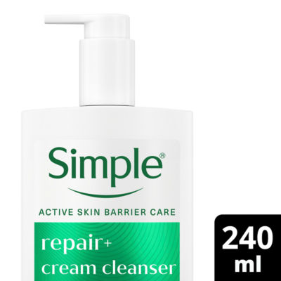 Simple Repair+ Cream Cleanser 240ml