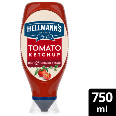 Hellmanns Tomato Ketchup 750ml