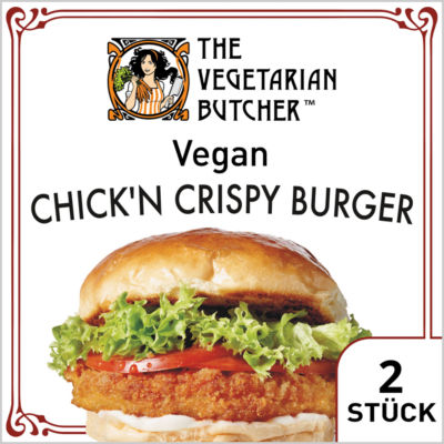 The Vegetarian Butcher Vegan Chicken Burger Happy Go Clucky 180 g