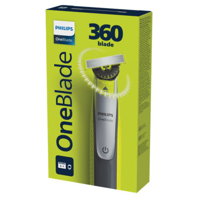 Philips OneBlade 360 Beard Trimmer for Face with 5-in-1 Adjustable Comb - Trim, Edge, Shave, QP2734/23