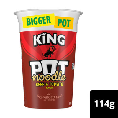 Pot Noodle Beef & Tomato King 114 G