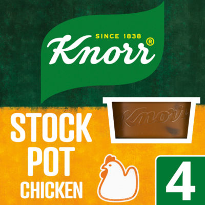 Knorr Chicken Stock Pots 4X 28 G