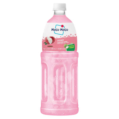 Mogu Mogu Lychee Flavoured Drink with Nata De Coco 1,000ml
