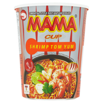 Mama Cup Instant Noodles Shrimp Tom Yum Flavour 70g