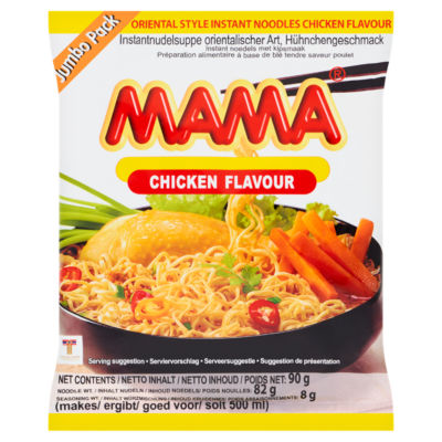 Mama Oriental Style Instant Noodles Chicken Flavour 90G