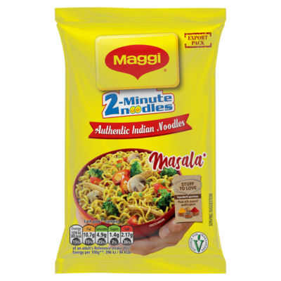Maggi 2 Minute Authentic Indian Masala Spicy Instant Noodles 70G