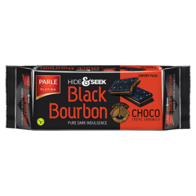 Hide & Seek Black Bourbon Choco Crème Sandwich 100G