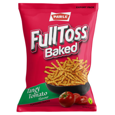 Parle FullToss Baked Tangy Tomato Flavour Flavored Snacks 52g