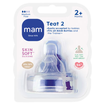 Mam Teat 2 2+ Months