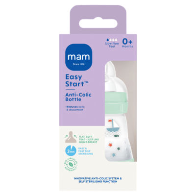 MAM Easy Start Anti-Colic Bottle 0+ Months 160ml