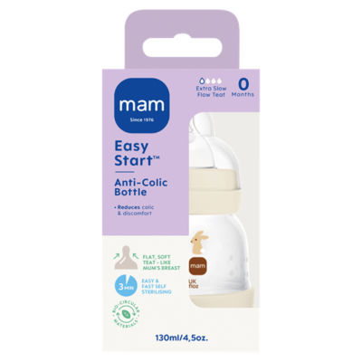 MAM Easy Start Anti-Colic Bottle 0 Months 130ml