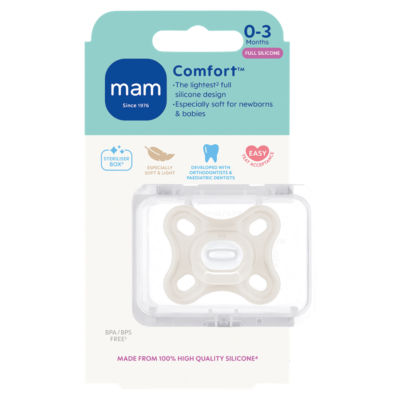 MAM Comfort Full Silicone 0-3 Months