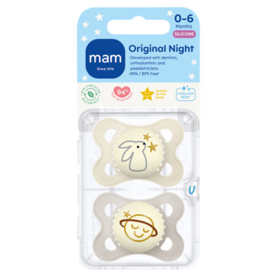 MAM Night 0-6m 2Pk