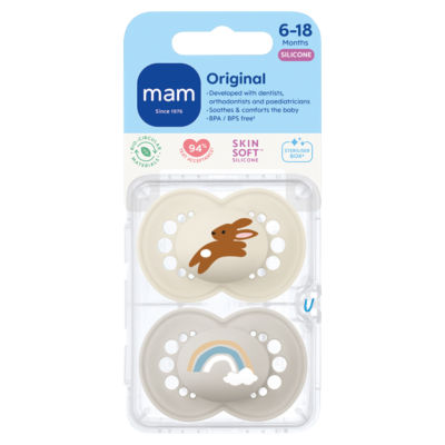 MAM Original Silicone 6-18 Months