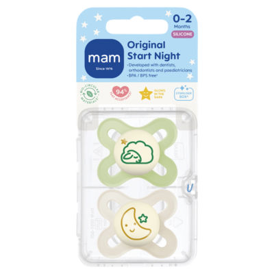 MAM Original Start Night Silicone 0-2 Months