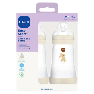 MAM 2 Pack Bottles 260Ml