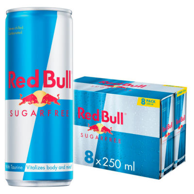 Red Bull Sugarfree Energy Drink 250Ml 8 Pack