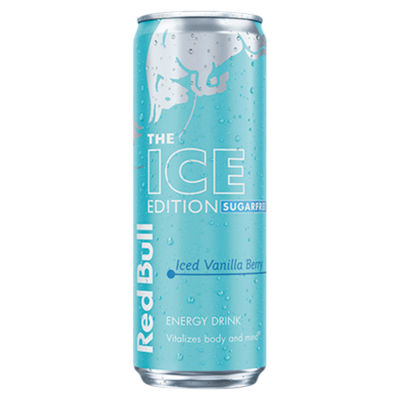 Red Bull Sugar Free The Winter Edition Vanilla Iced Berry Energy Drink 355ml