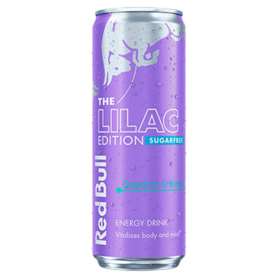Red Bull Energy Drink Sugar Free Lilac Edition Grapefruit & Blossom 355ml