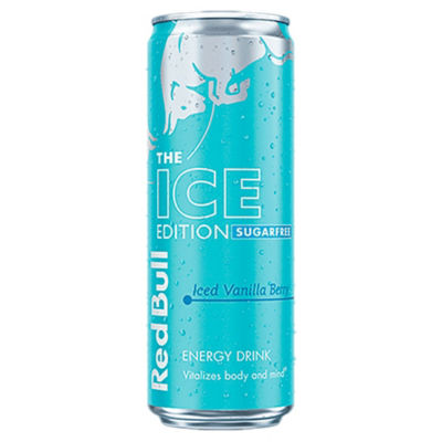 Red Bull Ice Edition Sugarfree Iced Vanilla Berry Energy Drink 473ml