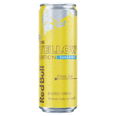 Red Bull Summer Edition Sugarfree Citrus Zest Energy Drink 473ml