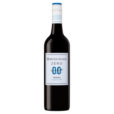 McGuigan Zero Shiraz 0% Alcohol Free Australian Red Wine 75cl
